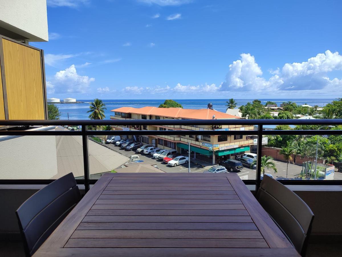 Blue Moana Studio Papeete - Sea View, Ac, Fast Wifi, Pool, Gym Eksteriør bilde